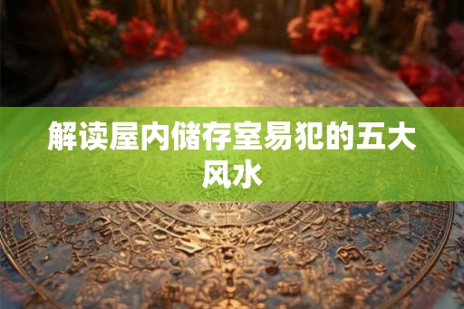 解读屋内储存室易犯的五大风水