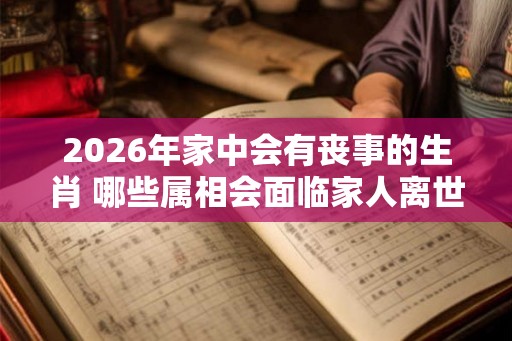 2026年家中会有丧事的生肖 哪些属相会面临家人离世