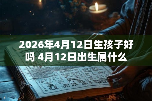 2026年4月12日生孩子好吗 4月12日出生属什么