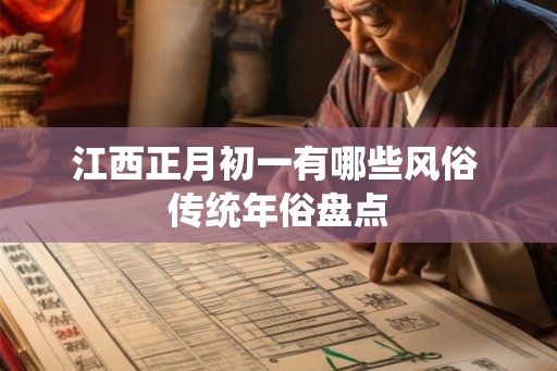 江西正月初一有哪些风俗 传统年俗盘点 江西正月初一有哪些风俗 传统年俗盘点
