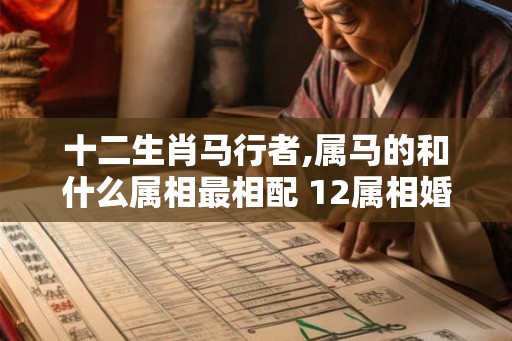 十二生肖马行者,属马的和什么属相最相配 12属相婚配表