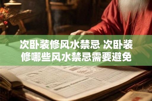 次卧装修风水禁忌 次卧装修哪些风水禁忌需要避免 次卧装修风水禁忌 次卧装修哪些风水禁忌需要避免