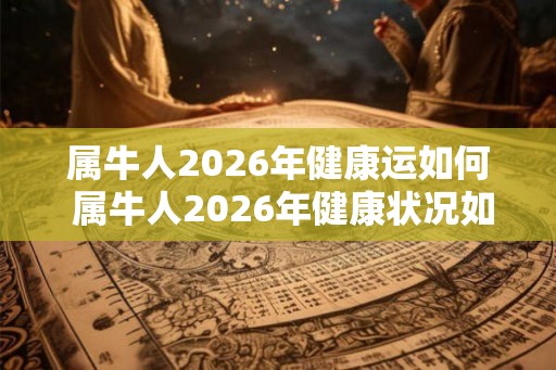 属牛人2026年健康运如何 属牛人2026年健康状况如何