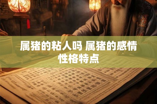 属猪的粘人吗 属猪的感情性格特点