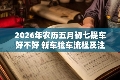 2026年农历五月初七提车好不好 新车验车流程及注意事项
