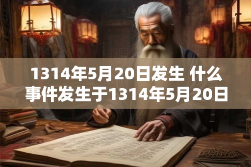 1314年5月20日发生 什么事件发生于1314年5月20日 1314年5月20日发生 什么事件发生于1314年5月20日