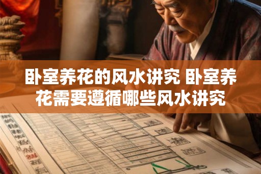 卧室养花的风水讲究 卧室养花需要遵循哪些风水讲究
