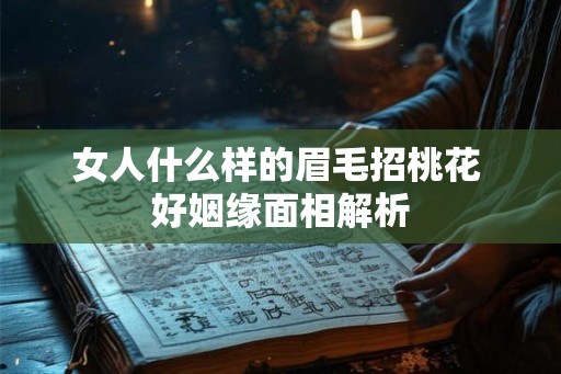 女人什么样的眉毛招桃花 好姻缘面相解析 女人什么样的眉毛招桃花 好姻缘面相解析