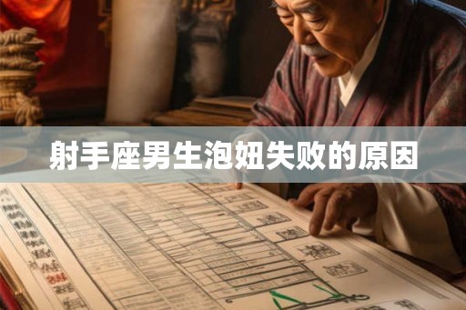 射手座男生泡妞失败的原因