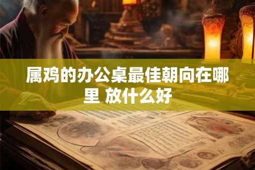 属鸡的办公桌最佳朝向在哪里 放什么好