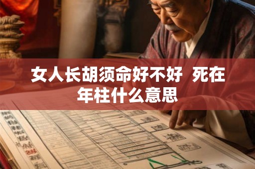 女人长胡须命好不好  死在年柱什么意思