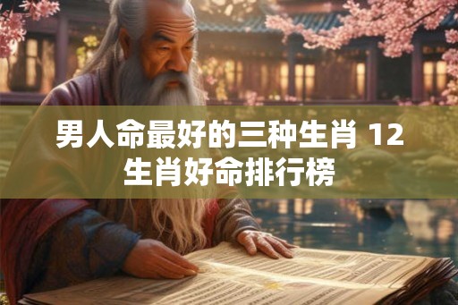 男人命最好的三种生肖 12生肖好命排行榜