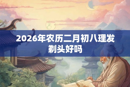 2026年农历二月初八理发剃头好吗