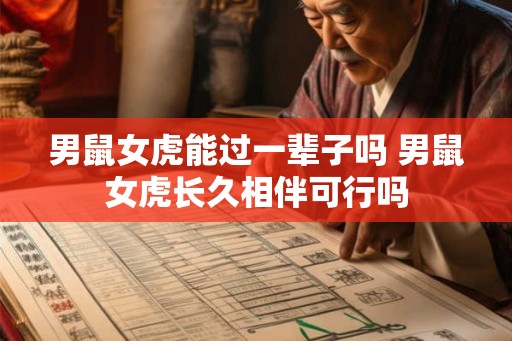 男鼠女虎能过一辈子吗 男鼠女虎长久相伴可行吗