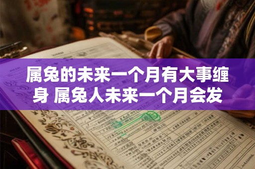 属兔的未来一个月有大事缠身 属兔人未来一个月会发生什么大事