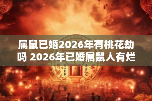 属鼠已婚2026年有桃花劫吗 2026年已婚属鼠人有烂桃花吗