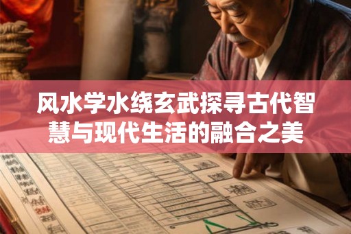 风水学水绕玄武探寻古代智慧与现代生活的融合之美