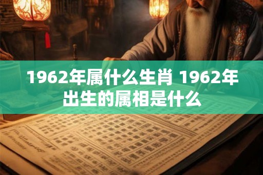 1962年属什么生肖 1962年出生的属相是什么