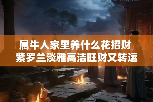 属牛人家里养什么花招财 紫罗兰淡雅高洁旺财又转运 属牛人家里养什么花招财 紫罗兰淡雅高洁旺财又转运