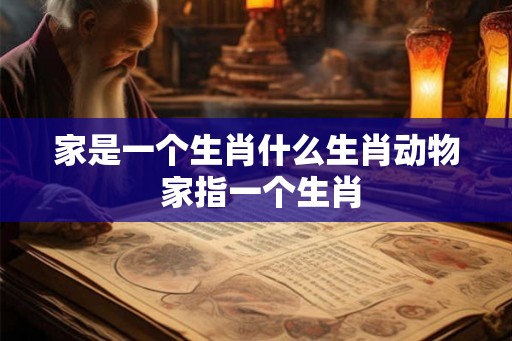 家是一个生肖什么生肖动物 家指一个生肖