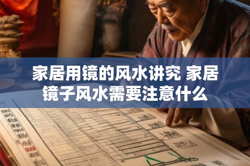 家居用镜的风水讲究 家居镜子风水需要注意什么 家居用镜的风水讲究 家居镜子风水需要注意什么