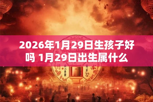 2026年1月29日生孩子好吗 1月29日出生属什么