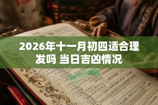 2026年十一月初四适合理发吗 当日吉凶情况