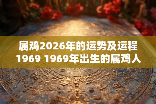 属鸡2026年的运势及运程1969 1969年出生的属鸡人在2026年运势如何