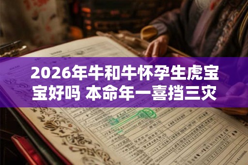 2026年牛和牛怀孕生虎宝宝好吗 本命年一喜挡三灾
