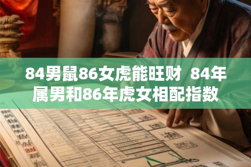 84男鼠86女虎能旺财  84年属男和86年虎女相配指数
