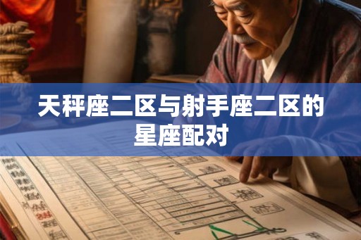天秤座二区与射手座二区的星座配对