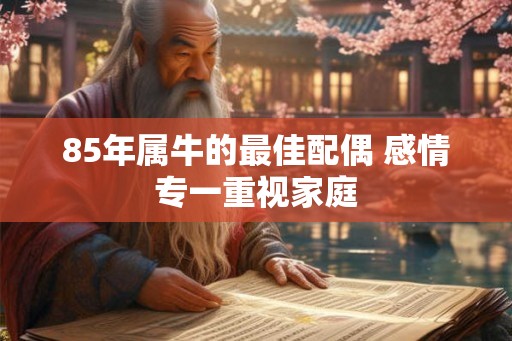 85年属牛的最佳配偶 感情专一重视家庭 85年属牛的最佳配偶 感情专一重视家庭