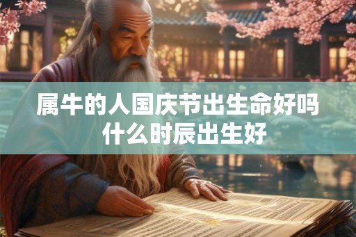 属牛的人国庆节出生命好吗  什么时辰出生好