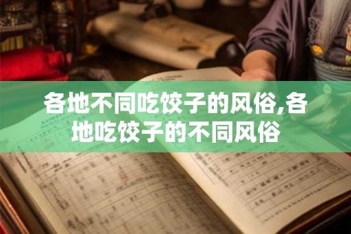 各地不同吃饺子的风俗,各地吃饺子的不同风俗 各地不同吃饺子的风俗,各地吃饺子的不同风俗