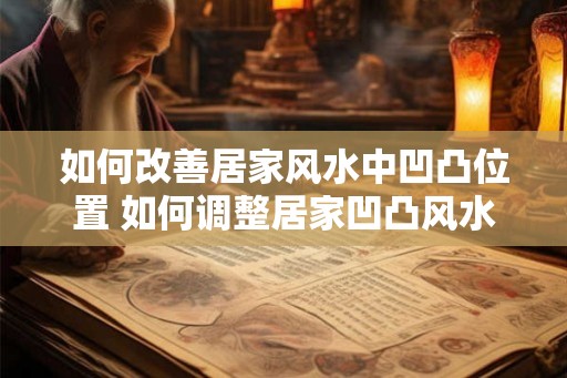 如何改善居家风水中凹凸位置 如何调整居家凹凸风水