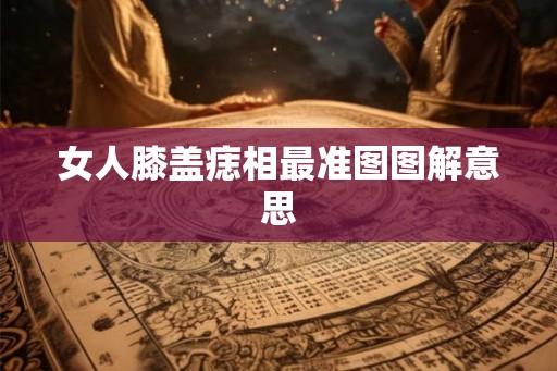 女人膝盖痣相最准图图解意思
