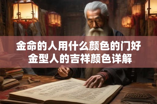 金命的人用什么颜色的门好 金型人的吉祥颜色详解