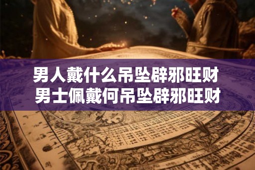 男人戴什么吊坠辟邪旺财 男士佩戴何吊坠辟邪旺财