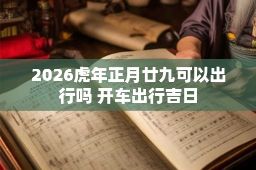 2026虎年正月廿九可以出行吗 开车出行吉日
