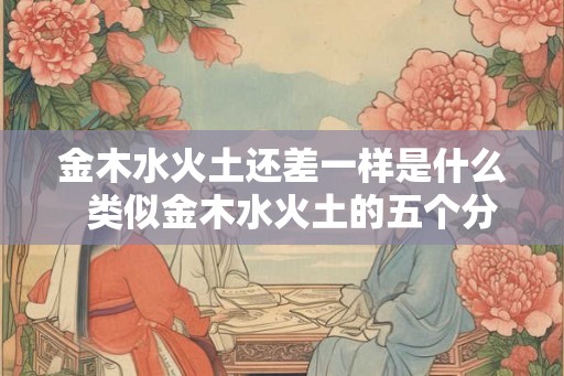 金木水火土还差一样是什么  类似金木水火土的五个分类
