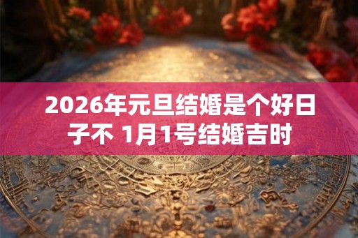 2026年元旦结婚是个好日子不 1月1号结婚吉时 2026年元旦结婚是个好日子不 1月1号结婚吉时