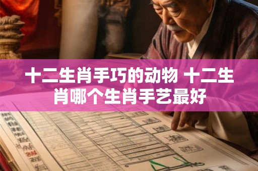 十二生肖手巧的动物 十二生肖哪个生肖手艺最好 十二生肖手巧的动物 十二生肖哪个生肖手艺最好