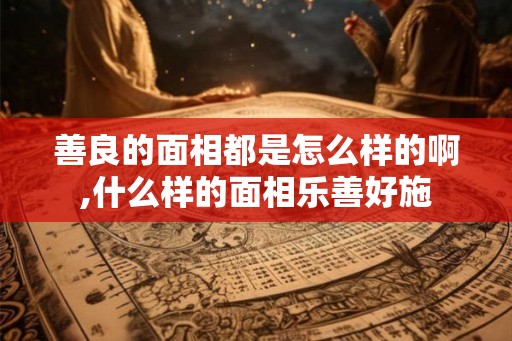 善良的面相都是怎么样的啊,什么样的面相乐善好施 善良的面相都是怎么样的啊,什么样的面相乐善好施