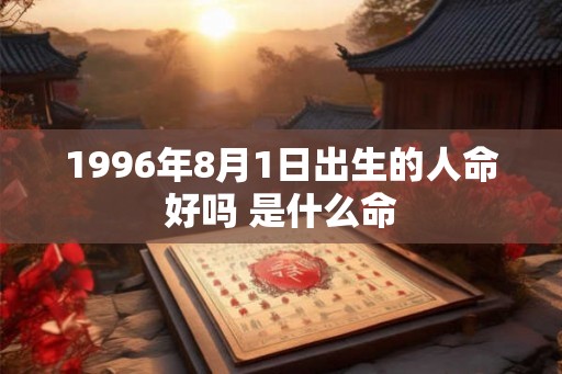 1996年8月1日出生的人命好吗 是什么命 1996年8月1日出生的人命好吗 是什么命