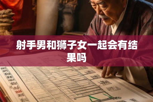 射手男和狮子女一起会有结果吗