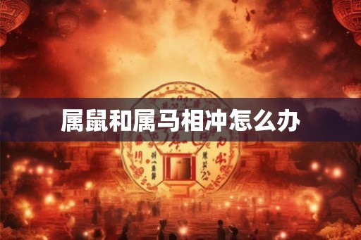 属鼠和属马相冲怎么办