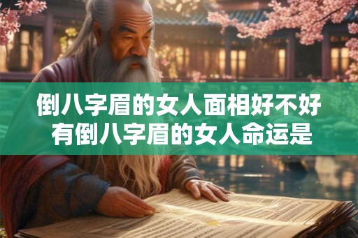 倒八字眉的女人面相好不好 有倒八字眉的女人命运是凶是吉