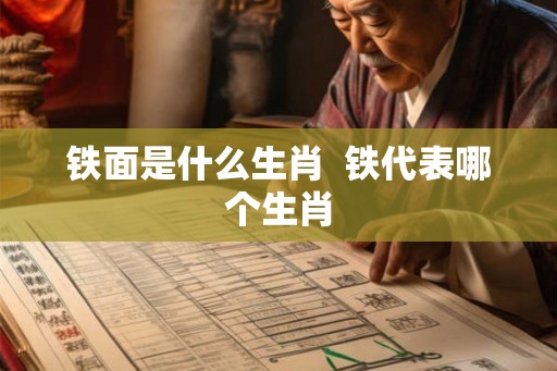 铁面是什么生肖  铁代表哪个生肖