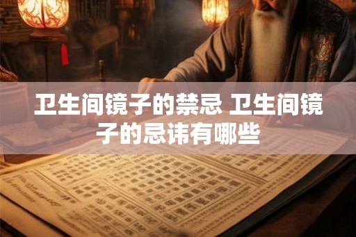 卫生间镜子的禁忌 卫生间镜子的忌讳有哪些 卫生间镜子的禁忌 卫生间镜子的忌讳有哪些