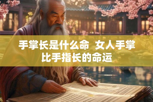 手掌长是什么命 女人手掌比手指长的命运 手掌长是什么命 女人手掌比手指长的命运